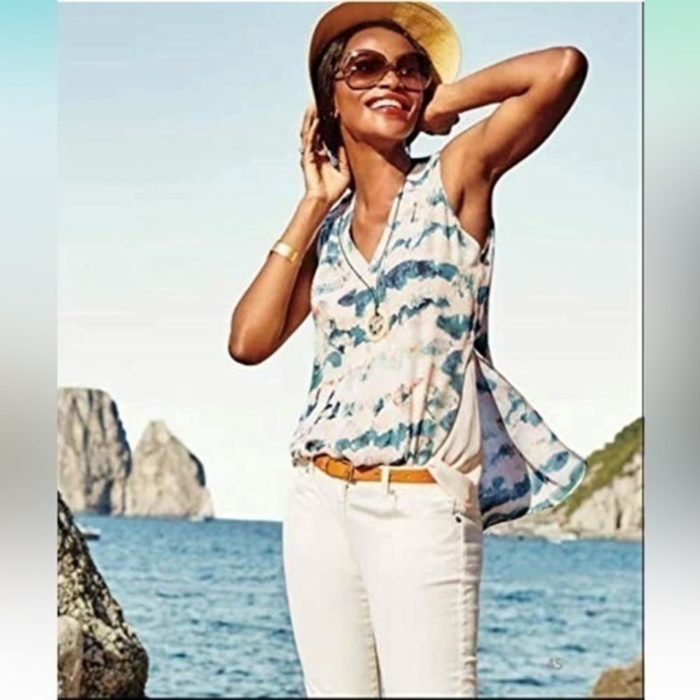 CAbi Gelato Watercolor Tank